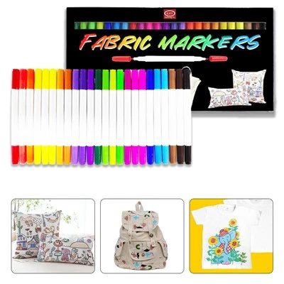 20 barvni obstojni marker za tkanine